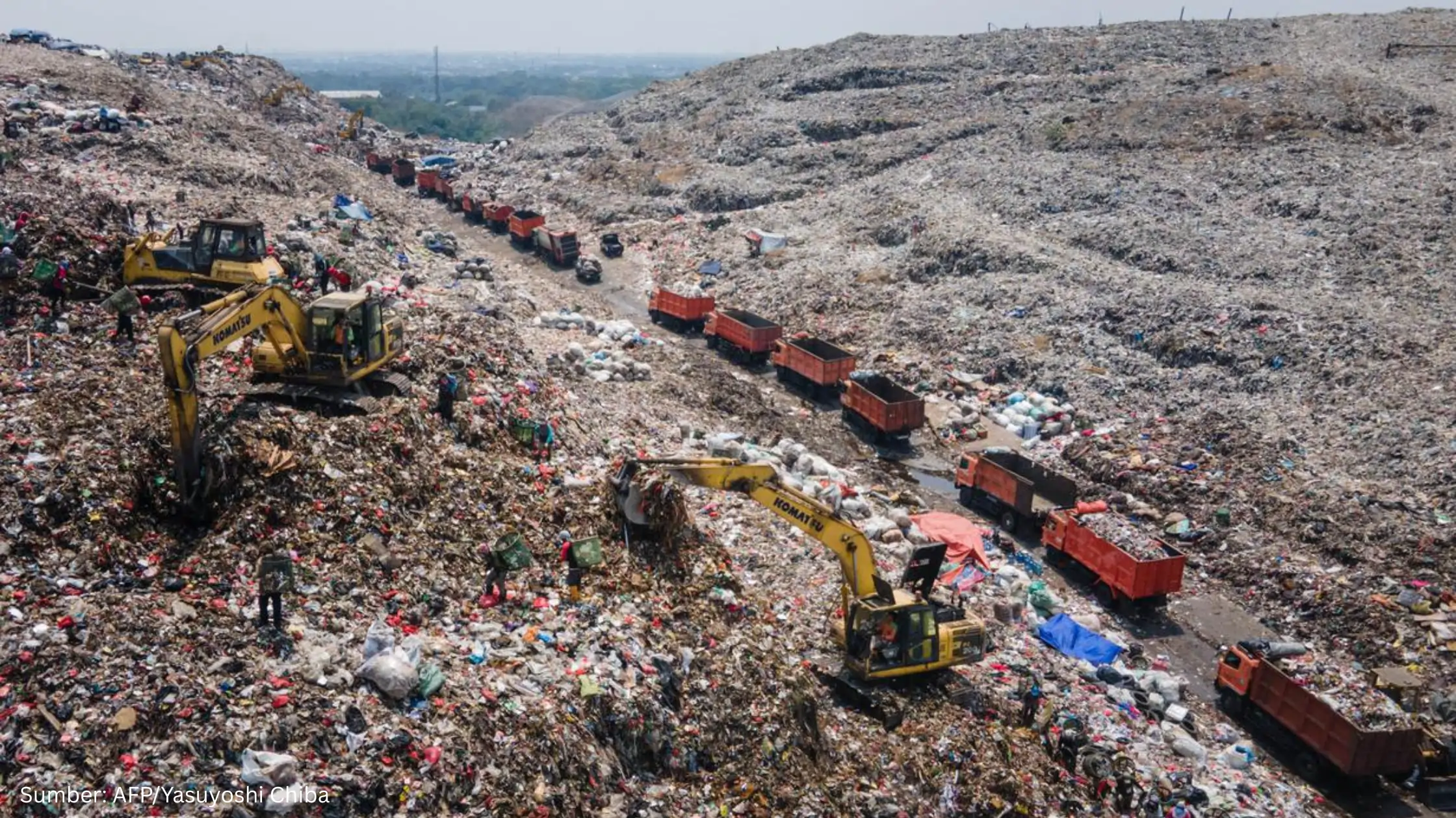 Mengkhawatirkan, Bantargebang Duduki Posisi Kedua Penghasil Metana Dunia