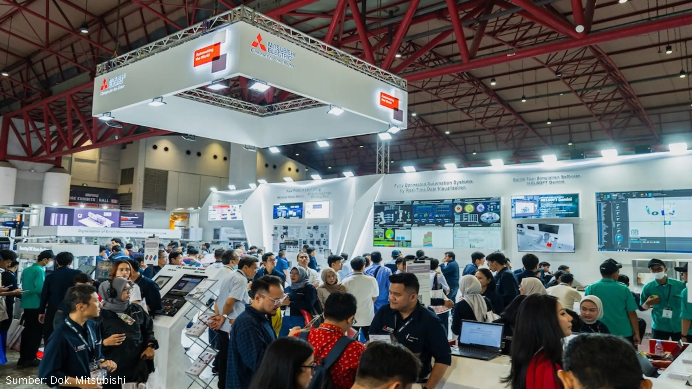 Mitsubishi Electric Indonesia Gunakan Digital Twin dan loT untuk Tingkatkan Produktivitas