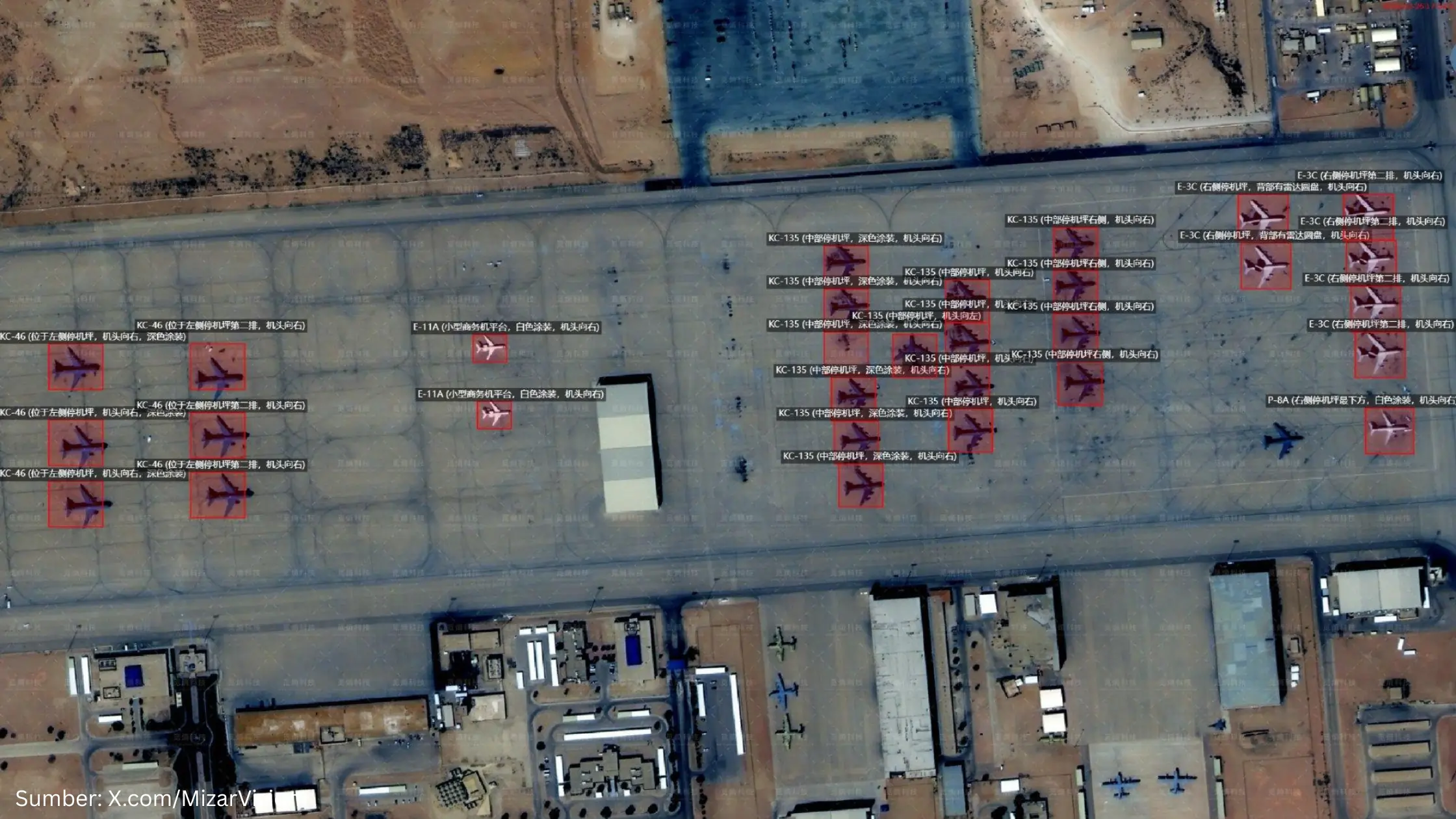 MizarVision Ungkap Armada Tempur AS di Timur Tengah, Ini Teknologi Canggih yang Digunakan