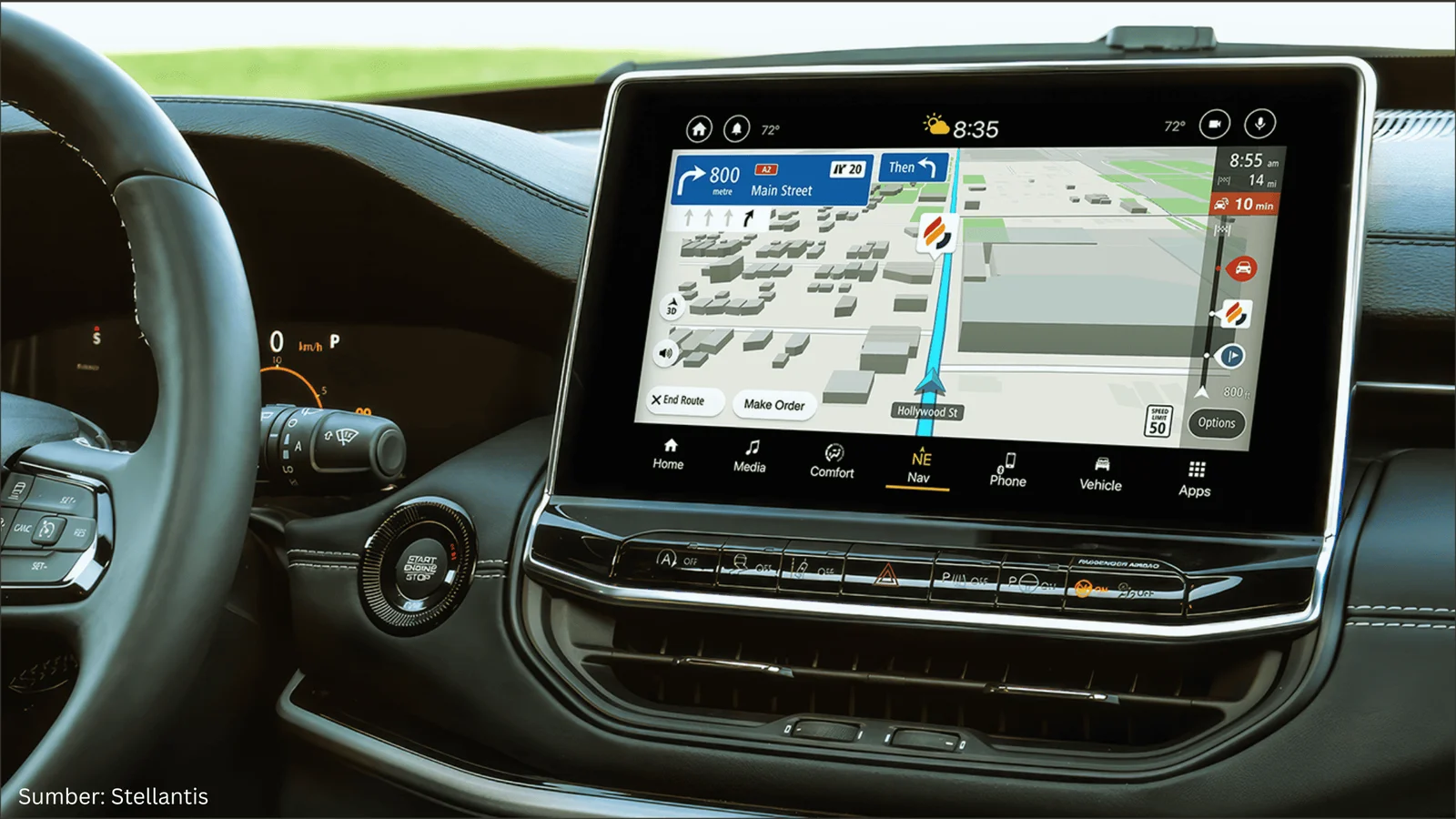 Mobil Stellantis Kini Didukung Teknologi Geospasial Real-Time dari 4screen