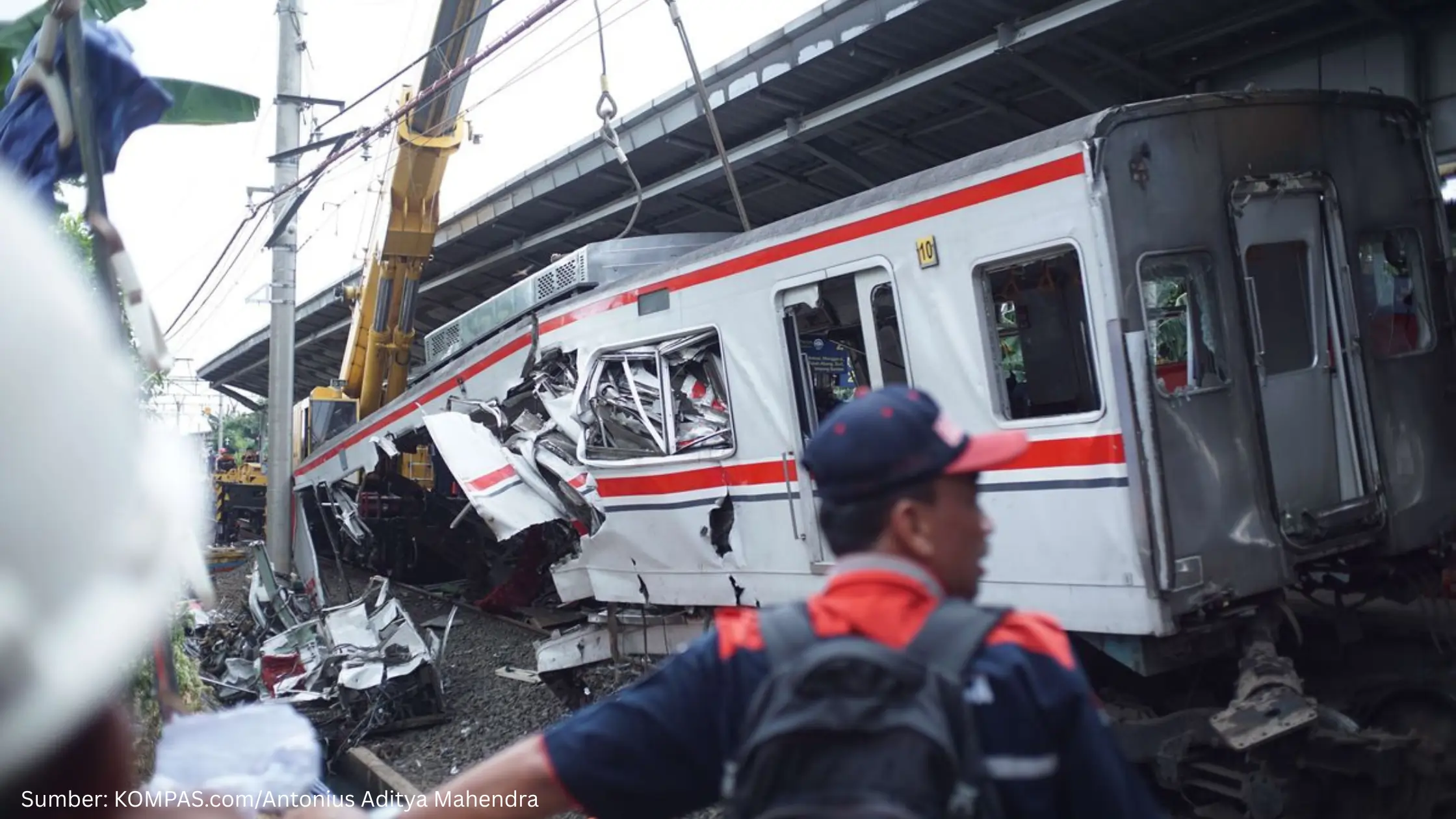 MTI Sebut Kecelakaan Kereta di Bekasi Dipicu Faktor Human Error dan Kesalahan Sistem