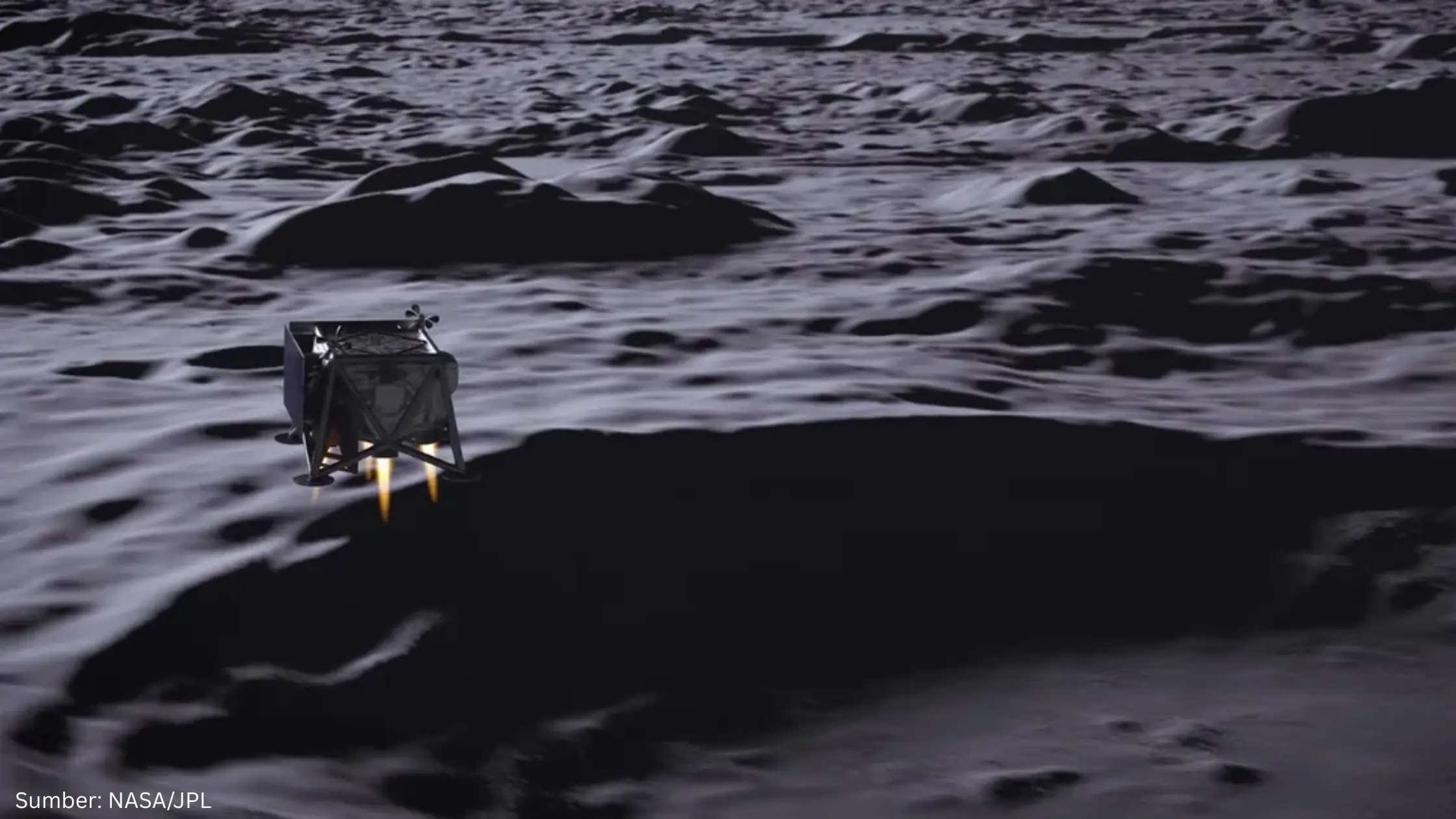 NASA Siap Jelajahi Bulan dengan Drone lewat Misi MoonFall pada 2028