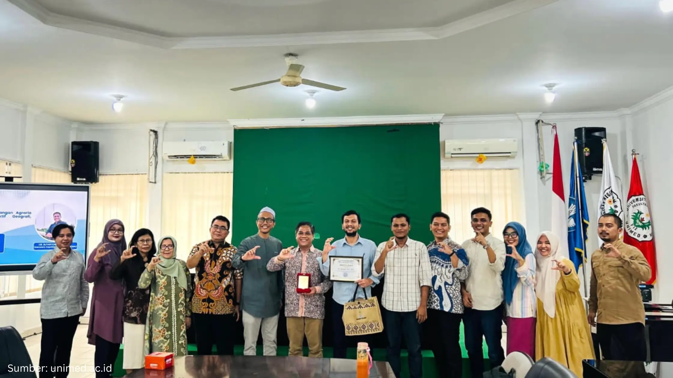 Pakar ATR/BPN Soroti Konflik Agraria yang Terus Berulang pada Kuliah Umum Tata Ruang UNIMED