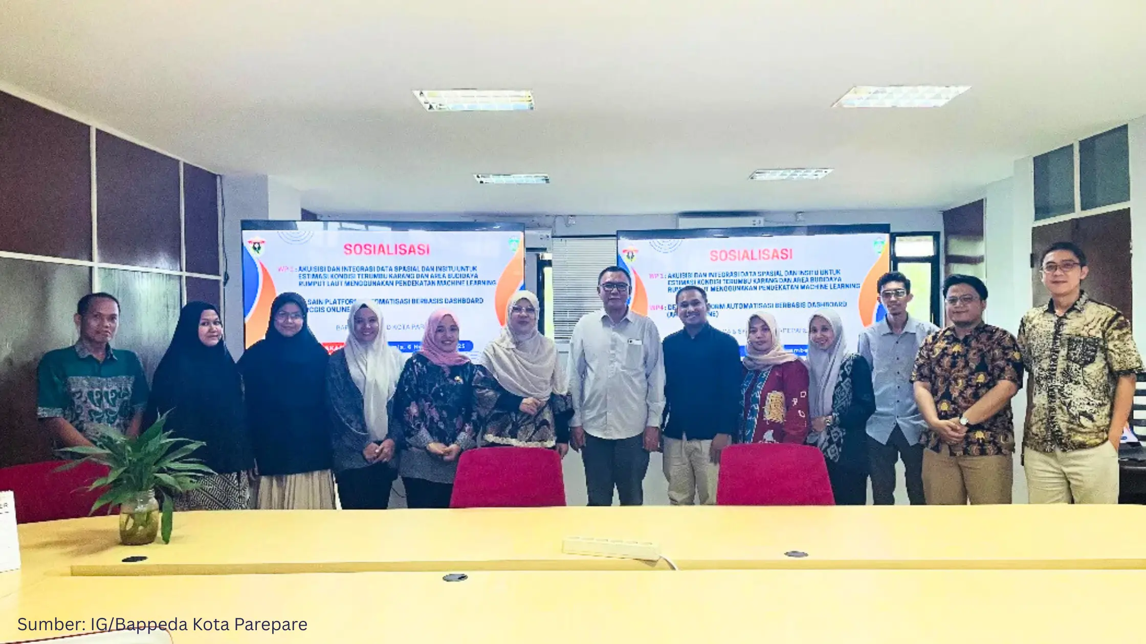 Parepare Manfaatkan Geospasial untuk Pembangunan Berkelanjutan Berbasis Bukti