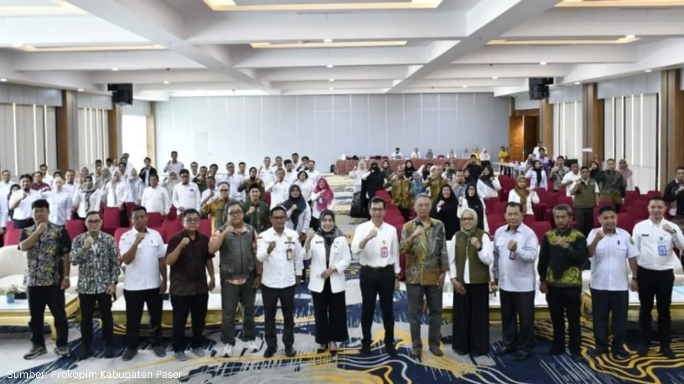 Paser Dorong Sinergi Pembangunan Daerah Berbasis Data Geospasial melalui Rakor JIGD 2025