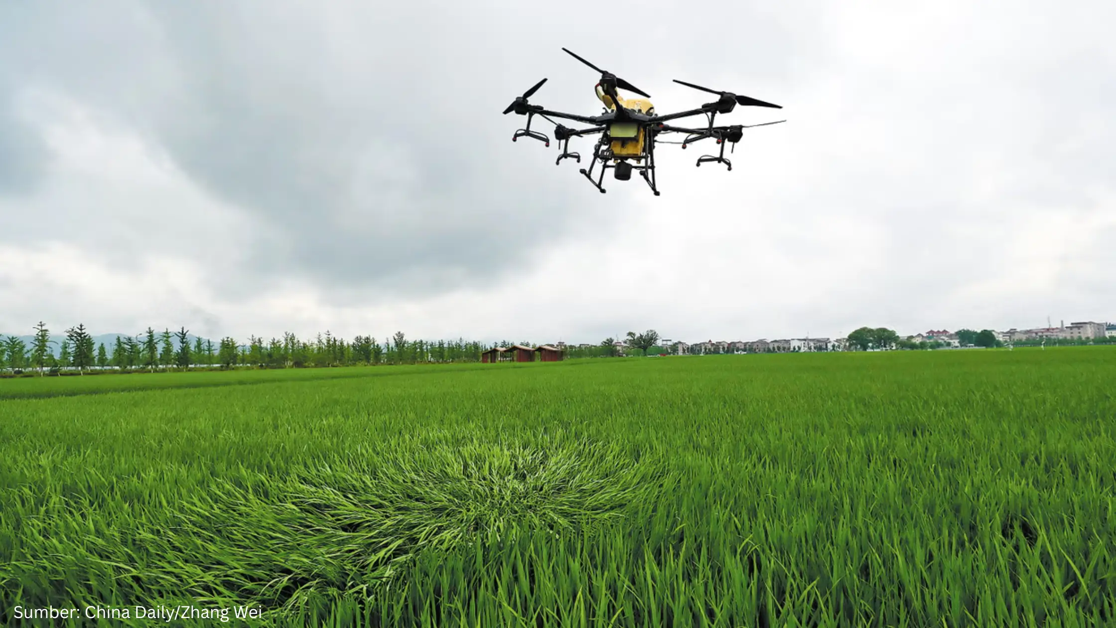 Pedesaan di Tiongkok Gunakan UAV untuk Perkuat Keamanan Wilayah yang Sulit Terjangkau