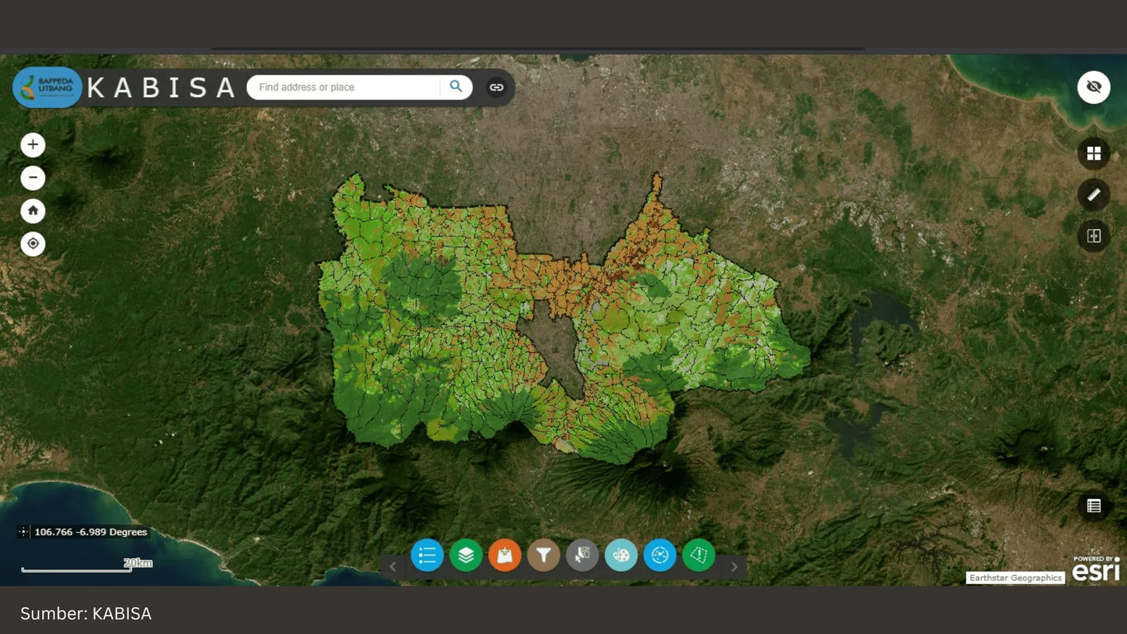 Pemkab Bogor Hadirkan KABISA, Platform SIG untuk Informasi Spasial
