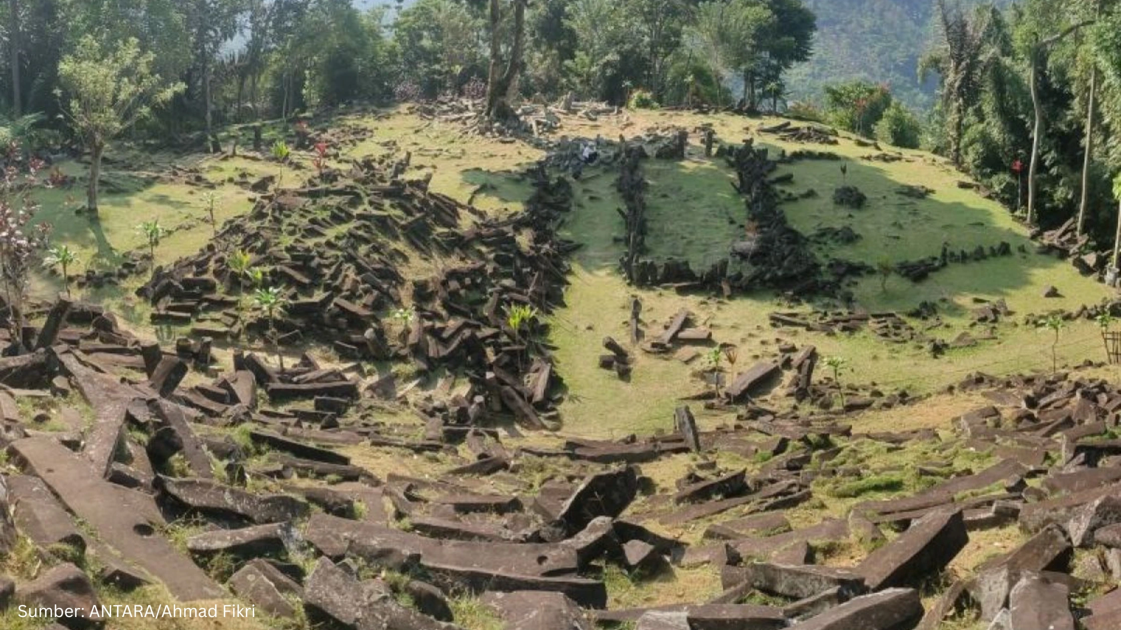Pemugaran Situs Gunung Padang Hasilkan 3 Temuan Baru dengan Bantuan LiDAR
