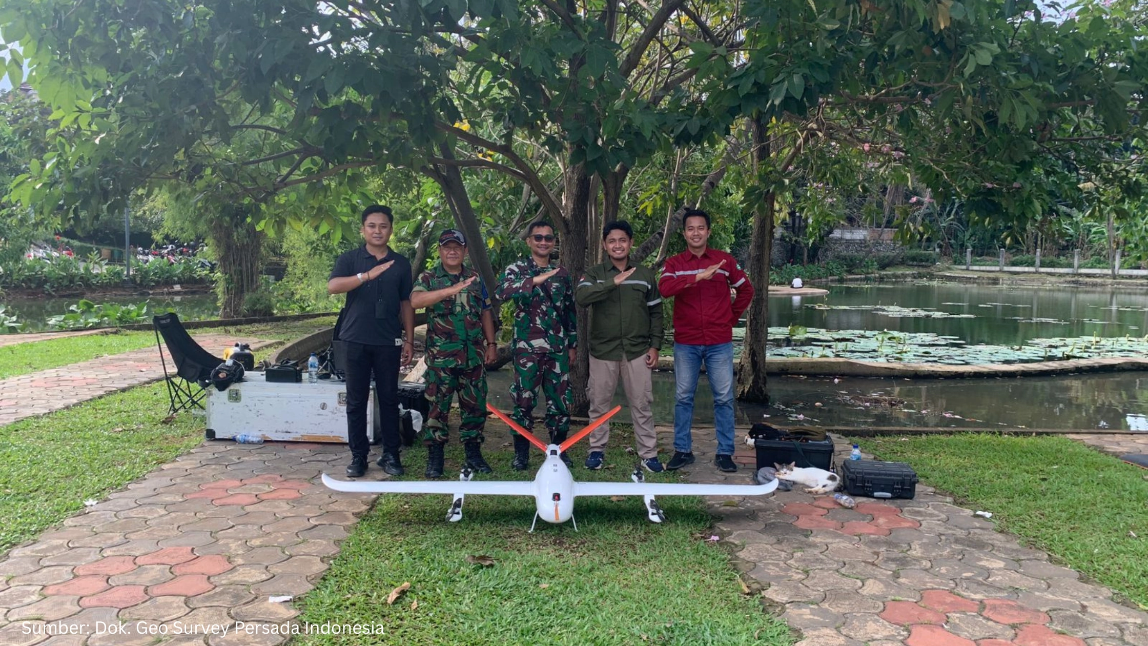 Perusahaan Pemetaan Asal Yogyakarta Petakan 13.500 Hektar Jakarta Selatan untuk Perencanaan Drainase