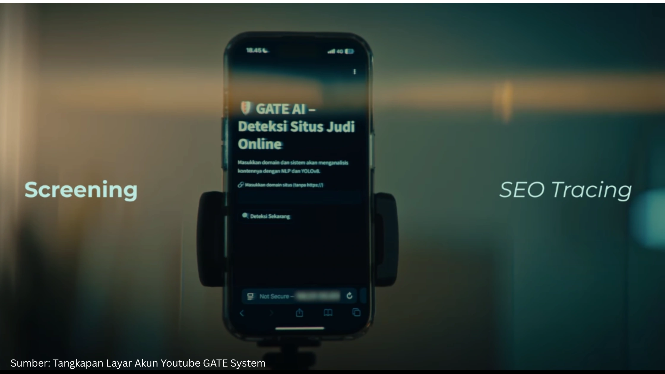 Petakan Ruang Digital, Mahasiswa UNILA Kembangkan Gate System untuk Berantas Judi Online