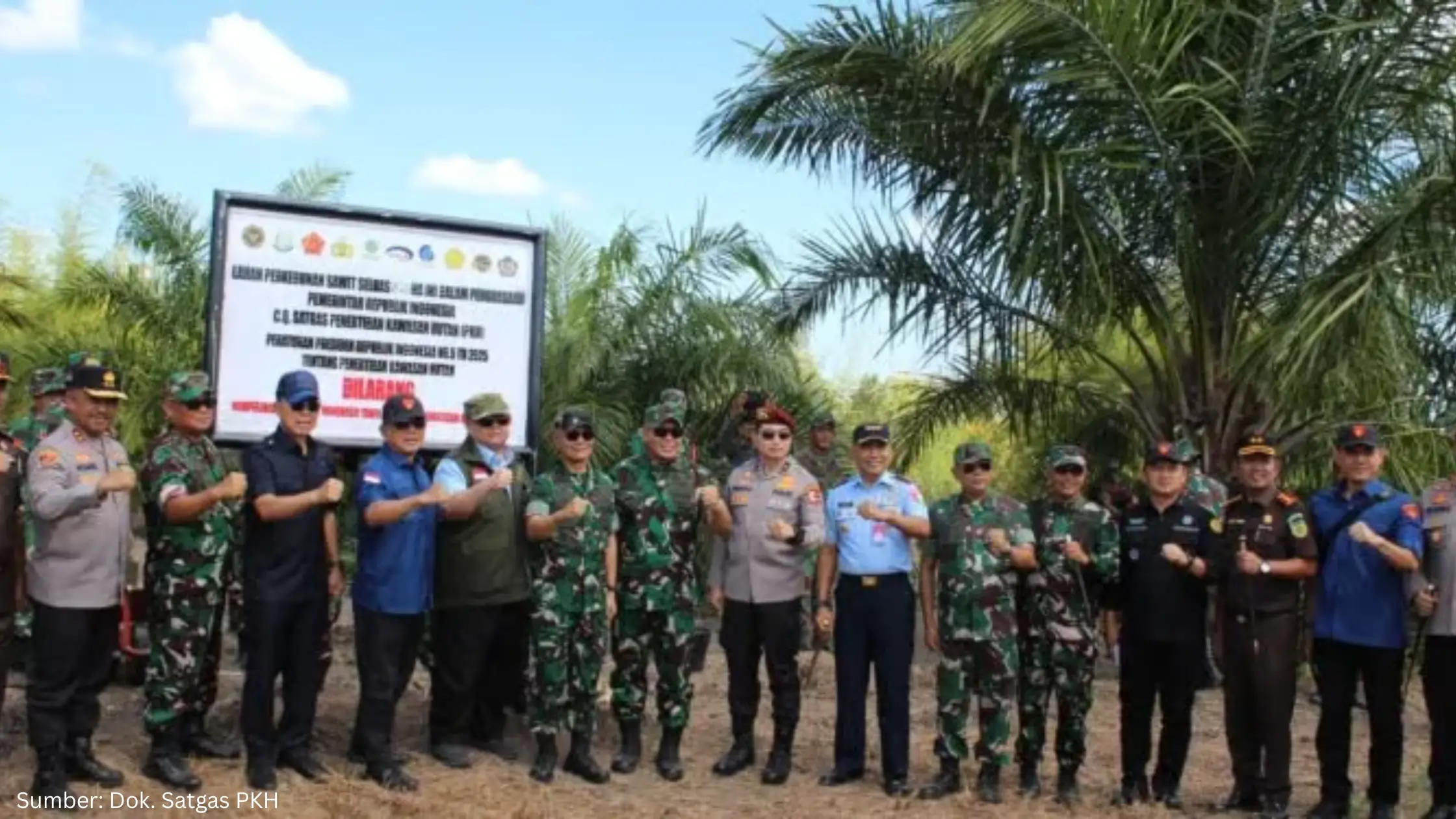 Satgas Penertiban Kawasan Hutan Manfaatkan Teknologi Geospasial untuk Tertibkan Tambang Ilegal