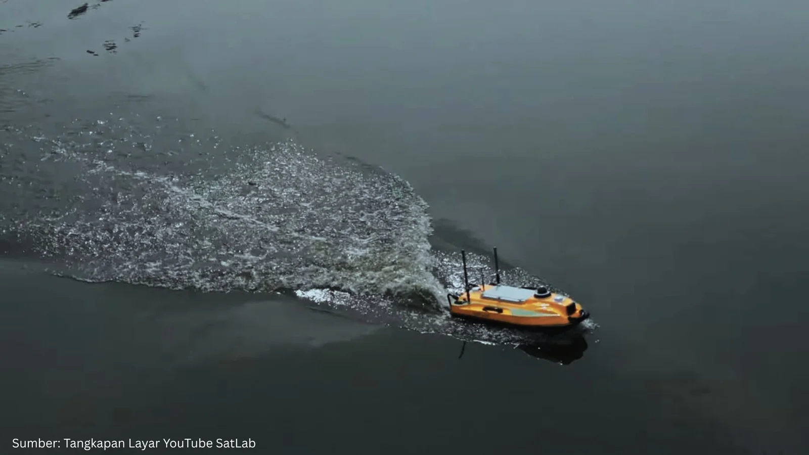 SatLab Luncurkan HydroBoat 1200MB USV yang Jadi Terobosan Baru Pemetaan Bawah Air