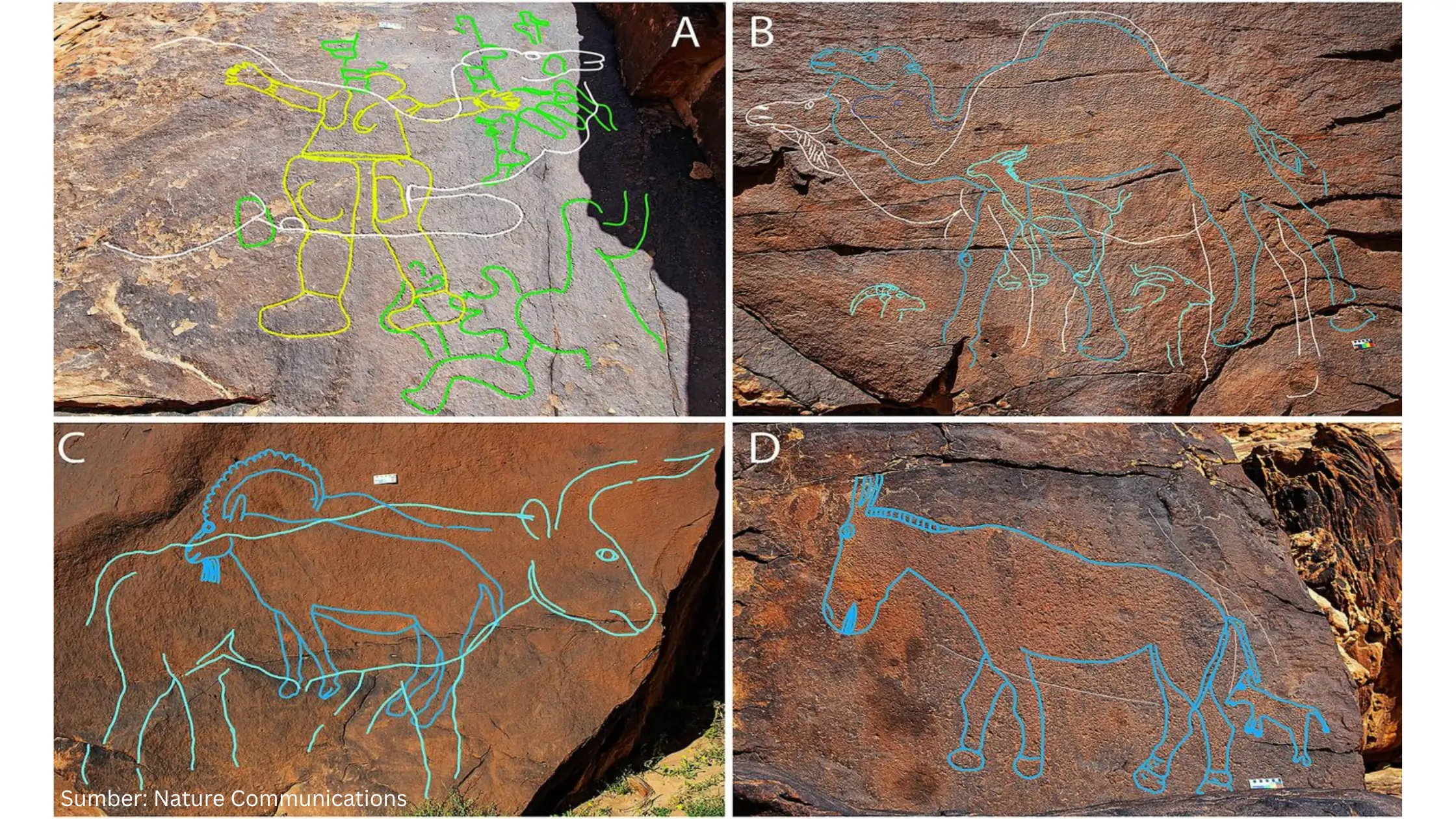 Seni Batu Tertua Jadi Peta untuk Temukan Sumber Air di Gurun 12.000 Tahun Lalu