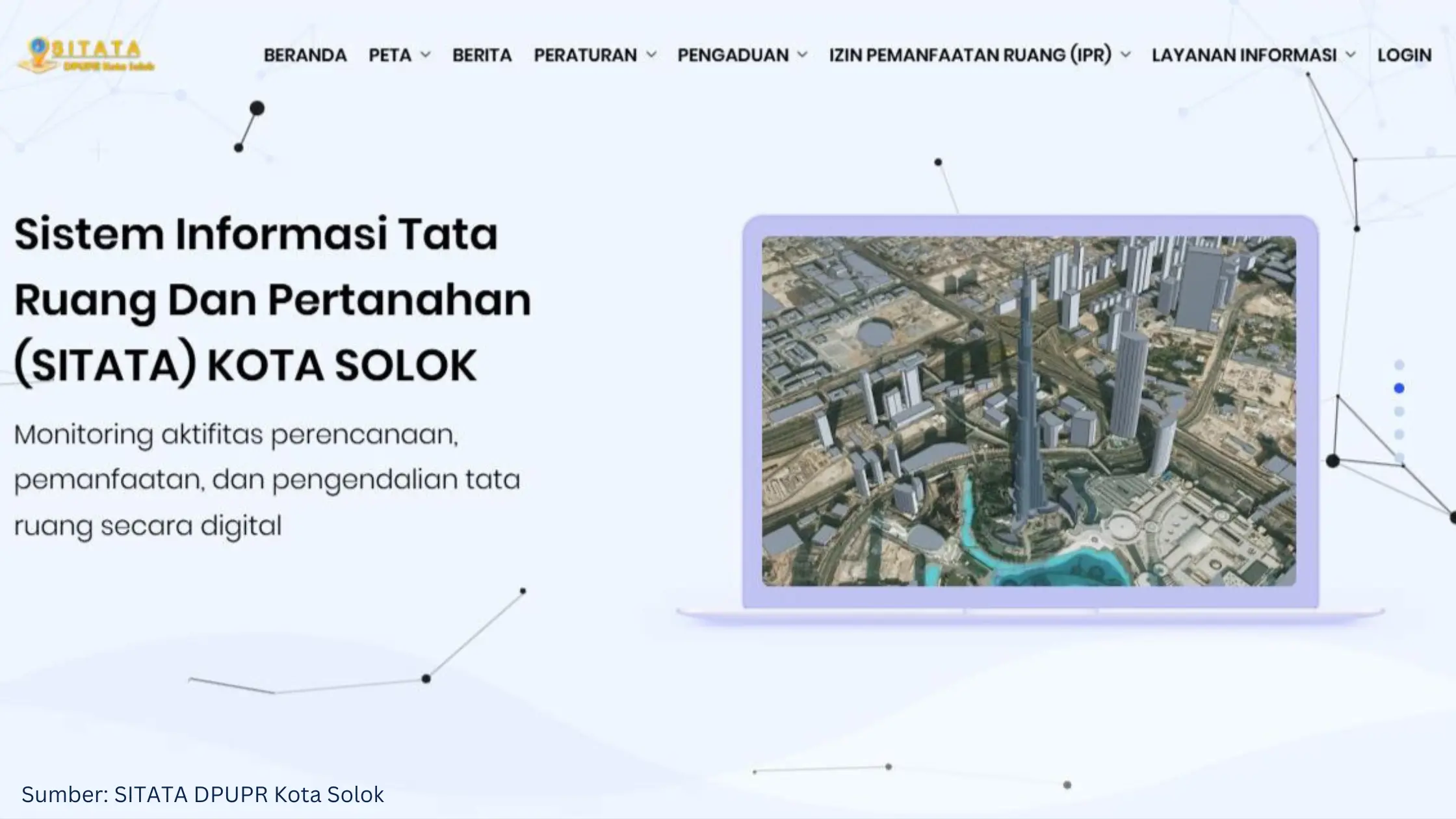 SITATA Jadi Inovasi Digital Kota Solok untuk Tata Ruang Partisipatif
