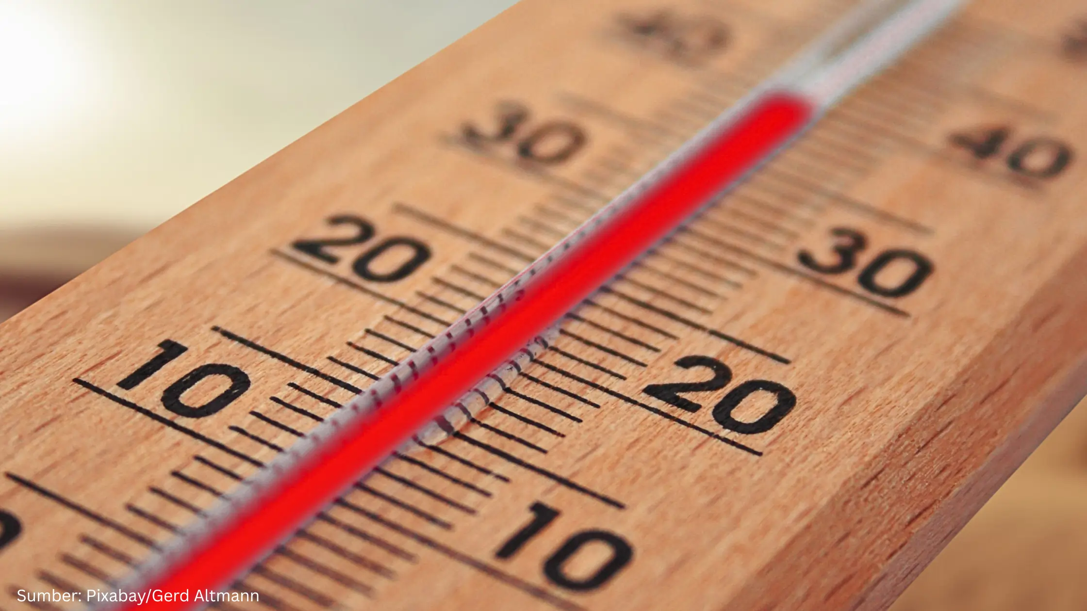 Suhu Panas April 2026 Tercatat di Angka 36,3 Derajat