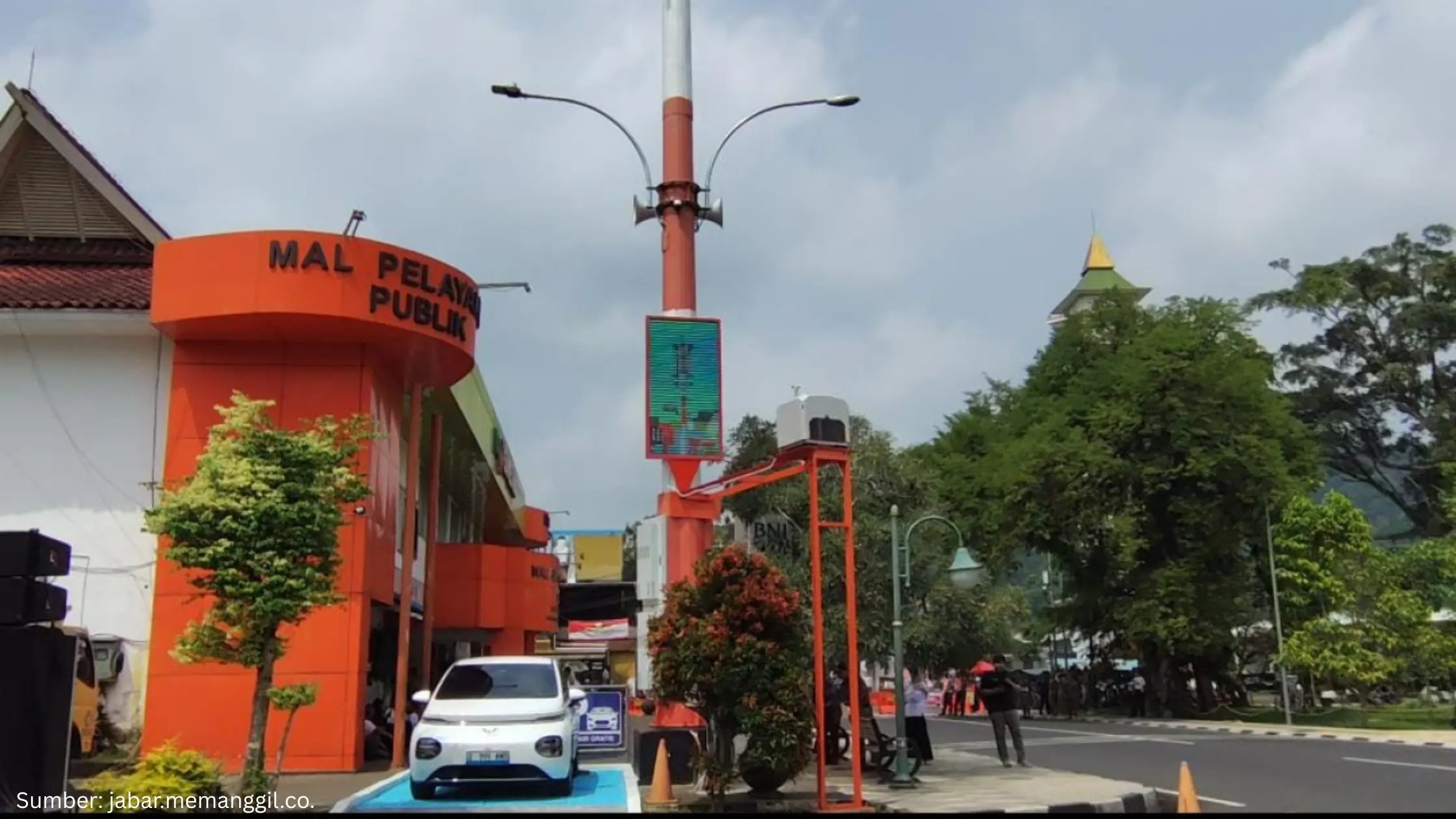 Sumedang Manfaatkan Drone untuk Keamanan Lingkungan melalui Smart Pole