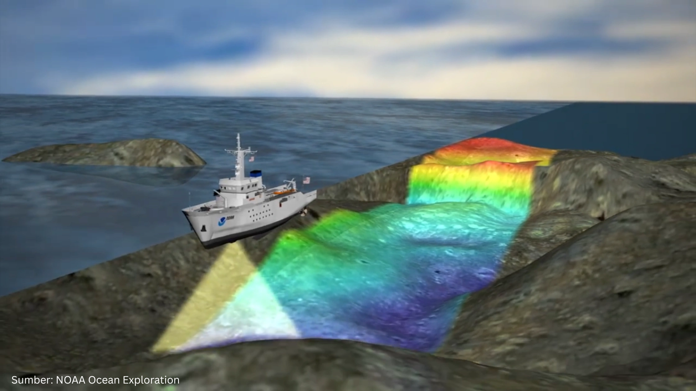 Teknologi 3D Geospasial Bantu Industri Melihat Apa yang Tersembunyi di Laut