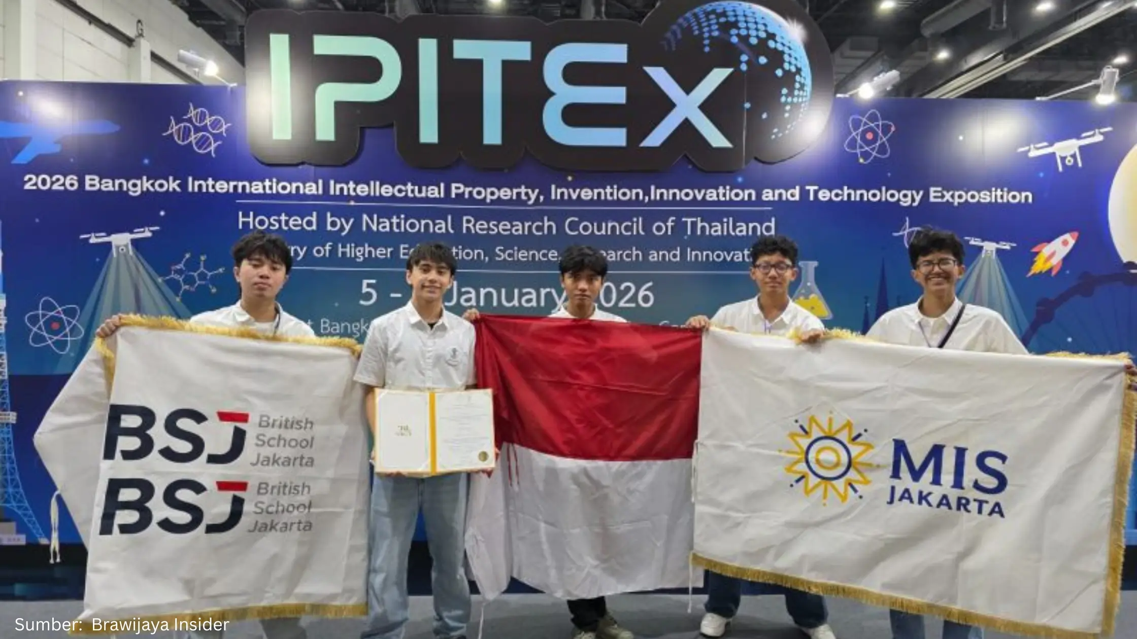 Teknologi AI Pemantau Tanah Buatan Pelajar Indonesia Bersinar di Ajang Internasional