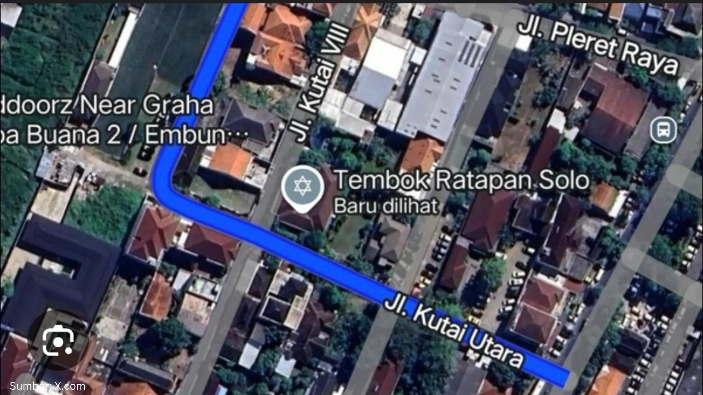 Tembok Ratapan Solo di Google Maps Jadi Simbolisme Politik dan Keberanian Publik
