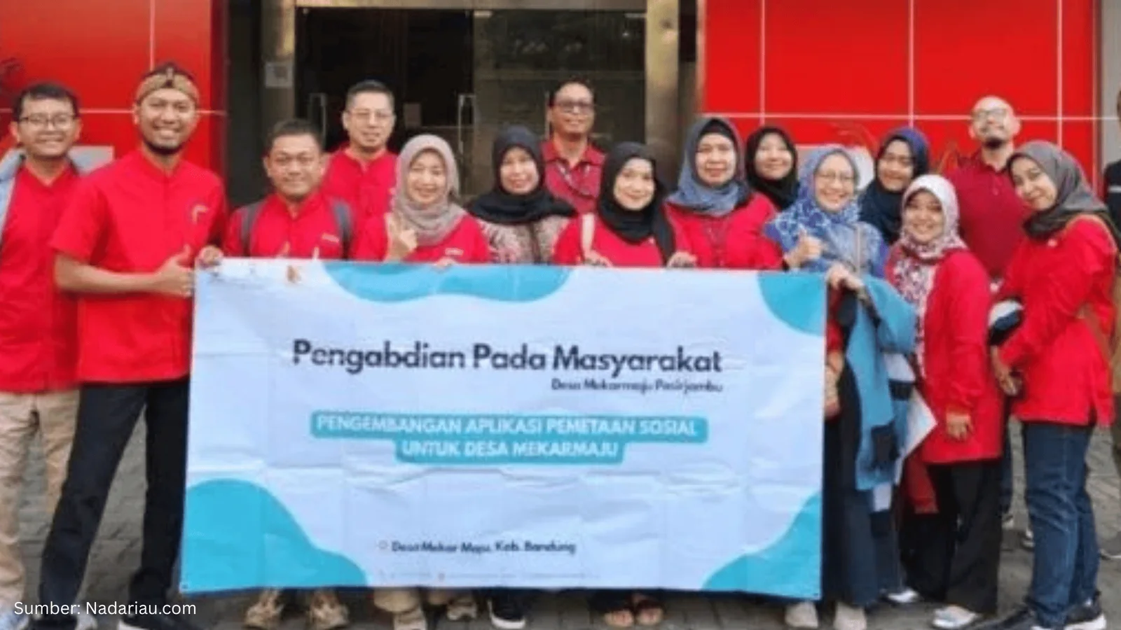 Tim Telkom University Kembangkan Aplikasi Pemetaan untuk Potensi Ekonomi Lokal Desa Mekarmaju