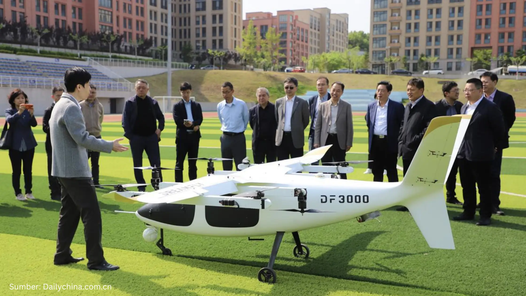 Tiongkok Kembangkan Drone Bertenaga Hidrogen yang mampu Terbang Lebih Lama